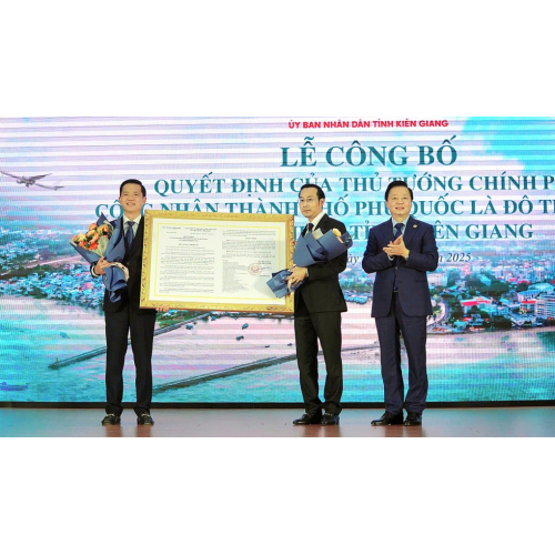 TP Phú Quốc Được Công Nhận Đô Thị Loại I